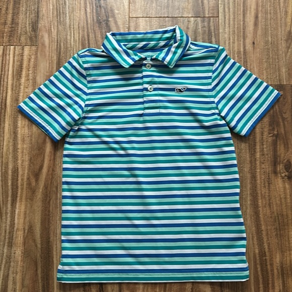 Vineyard Vines Toddler Boys Striped Polos - 3 polos - Size 4T - Performance - Picture 3 of 4
